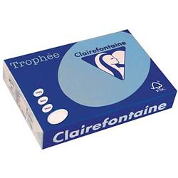 Foto van Clairefontaine trophée intens a3 koningsblauw, 80 g, 500 vel