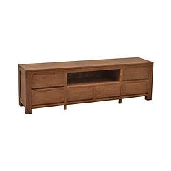 Foto van Livingfurn - tv meubel dk inal 34 - 200 cm - teakhout