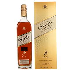 Foto van Johnnie walker gold reserve 1ltr whisky + giftbox