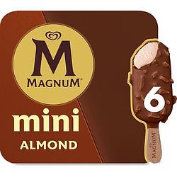 Foto van Magnum mini ijs almond 6 stuks 6 x 55ml bij jumbo