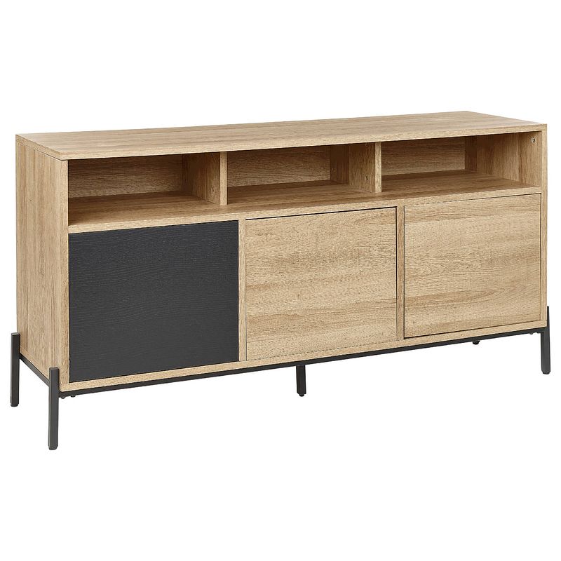 Foto van Beliani moines - sideboard-lichte houtkleur-mdf