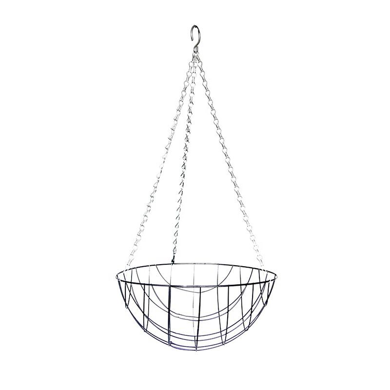 Foto van Metalen hanging basket 30cm