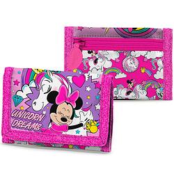 Foto van Disney minnie mouse portemonnee unicorn dreams - 13 x 8 cm - polyester