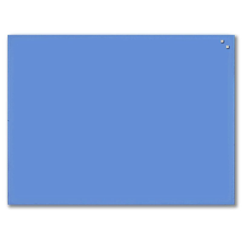 Foto van Naga - magnetisch glasbord - kobalt blauw - 60 x 80 cm - geschikt voor whiteboard markers