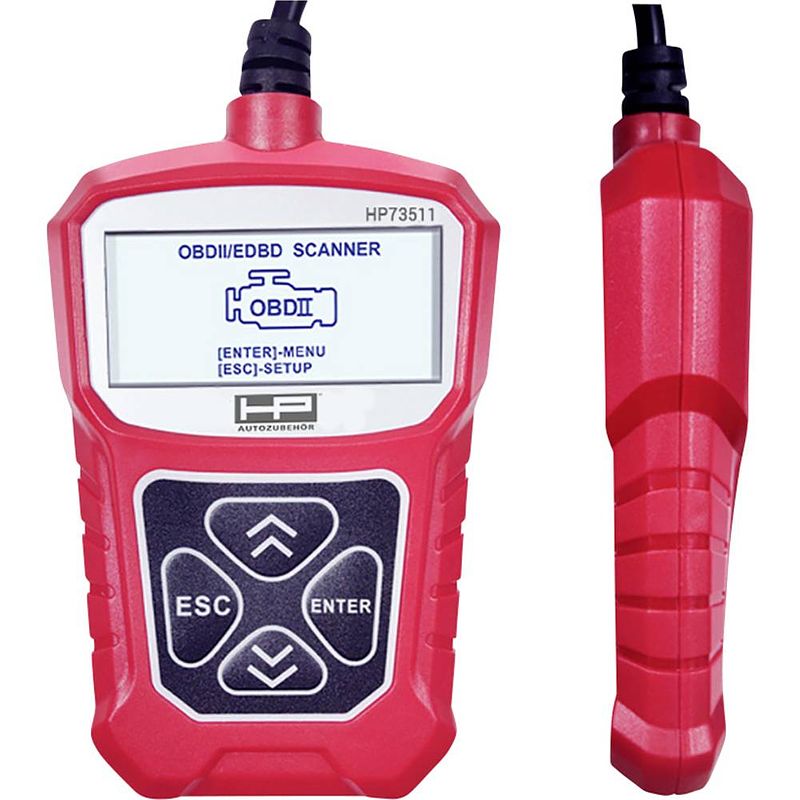 Foto van Hp autozubehör obd ii diagnosetool obd ii diagnosegerät 75311 geschikt voor (automerken): universal onbeperkt 1 stuk(s)