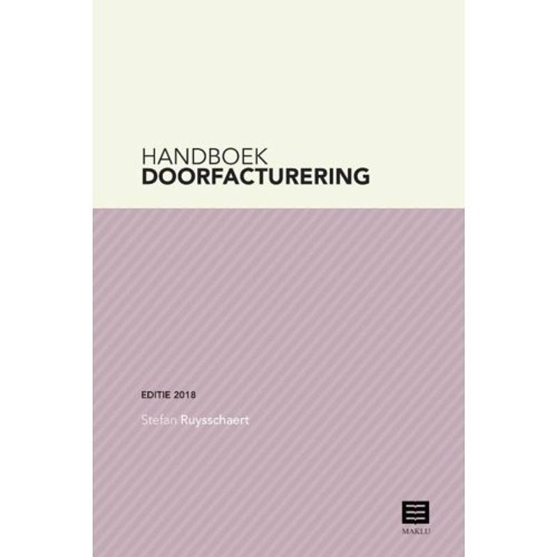 Foto van Handboek doorfacturering