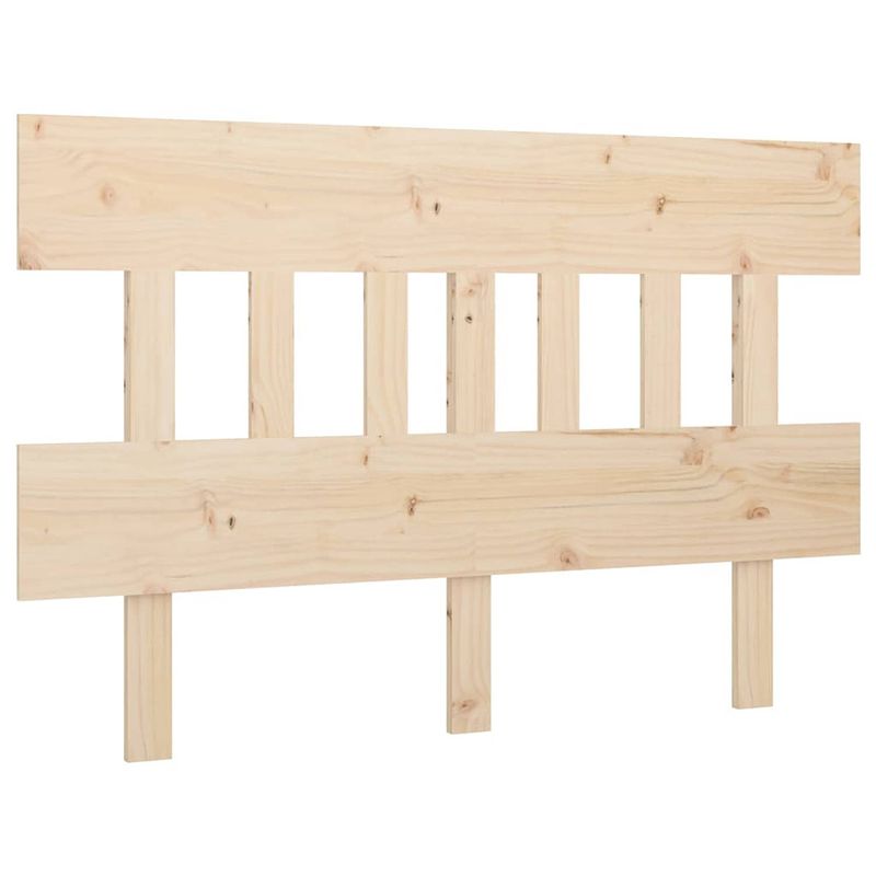 Foto van The living store houten hoofdeinde - classic - 138.5 x 3 x 81 cm - rustieke uitstraling