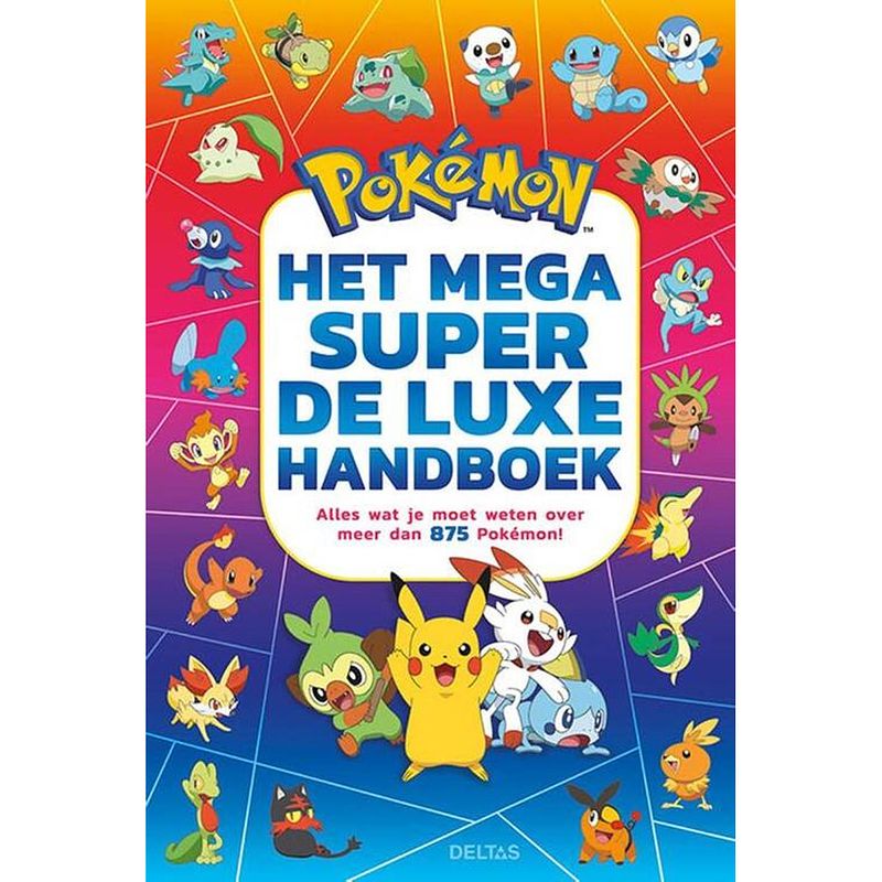 Foto van Pokémon het mega super de luxe handboek