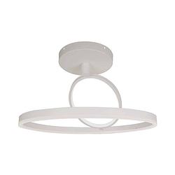 Foto van V-tac vt-7907-w designer plafondlamp - ip20 - wit lamphuis - 37 watt - 4000 lumen - 4000k