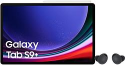 Foto van Samsung galaxy tab s9 plus 12.4 inch 256gb wifi crème + samsung galaxy buds 2 pro