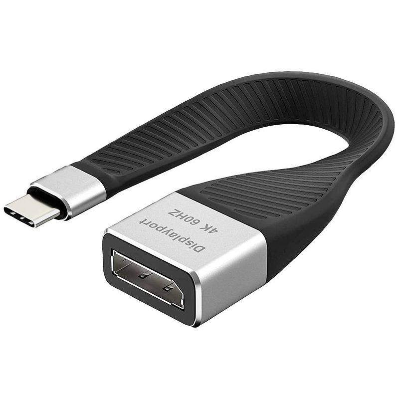 Foto van Roline usb-c, displayport adapter [1x usb-c stekker - 1x displayport bus] 12033240