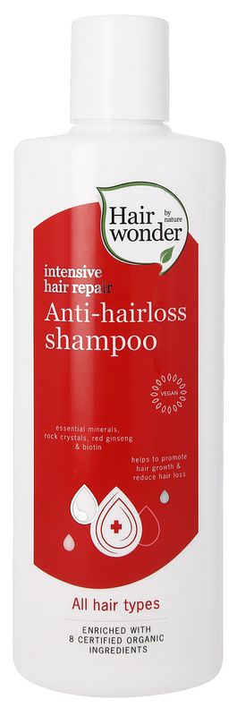 Foto van Hairwonder intensive hair repair anti-hairloss shampoo 200ml