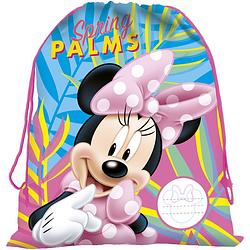 Foto van Disney minnie mouse spring palms - gymbag - 42 x 33 cm - multi