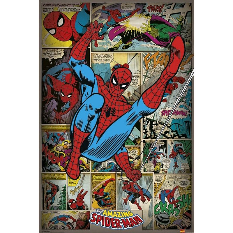 Foto van Pyramid marvel comics spider-man retro poster 61x91,5cm