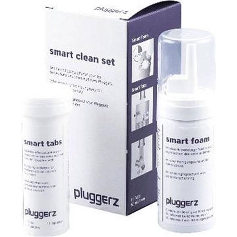 Foto van Pluggerz - smart clean set - gehoorbescherming - complete set