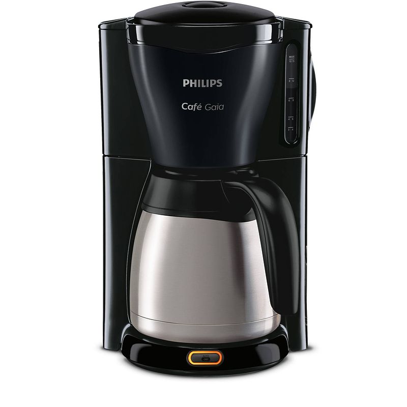Foto van Philips filterkoffiezetapparaat café gaia hd7549/20 - zwart
