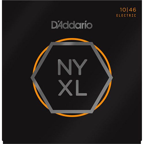 Foto van D'saddario nyxl1046 nickel wound regular light 10-46