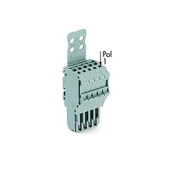 Foto van Wago 2020-105/133-000 connector, female 50 stuk(s)