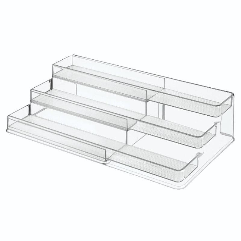 Foto van Idesign - kruiden organizer, uitschuifbaar, 41.8 x 24.2 x 10.2 cm, kunststof, transparant - idesign linus