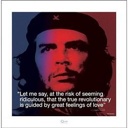 Foto van Pyramid che guevara iquote kunstdruk 40x40cm