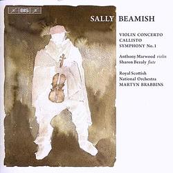 Foto van Beamish: violin concerto/callisto/symphony no.1 - cd (7318590016015)