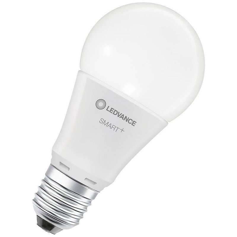 Foto van Ledvance 4058075778818 led-lamp energielabel f (a - g) e27 peer 9 w = 60 w warmwit (ø x h) 60 mm x 60 mm 3 stuk(s)