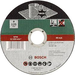 Foto van Bosch accessories wa 60 t bf 2609256323 doorslijpschijf recht 125 mm 22.23 mm 1 stuk(s)