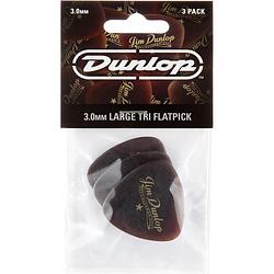 Foto van Dunlop americana large triangle 3.0mm plectrumset 3 stuks