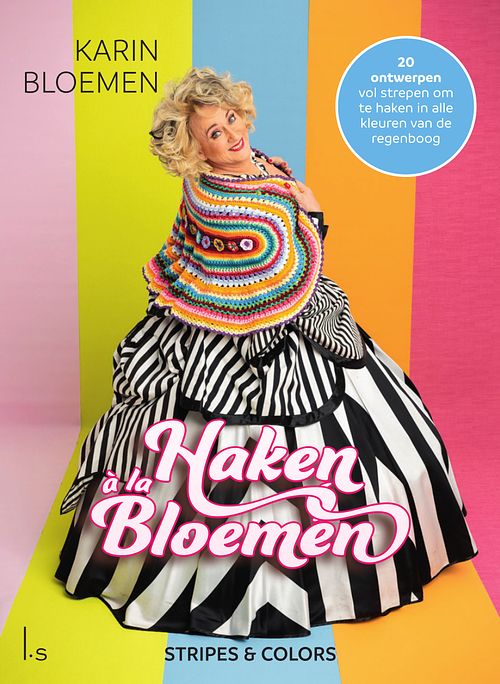 Foto van Haken à la bloemen - stripes & colors - karin bloemen - hardcover (9789021041131)