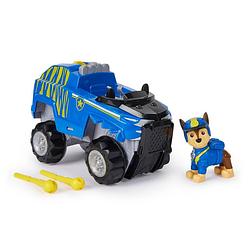 Foto van Paw patrol jungle pups chase's tijger speelgoedauto met speelfiguur