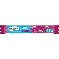 Foto van Verkade melk chocolade romig schoenreepje 45g bij jumbo