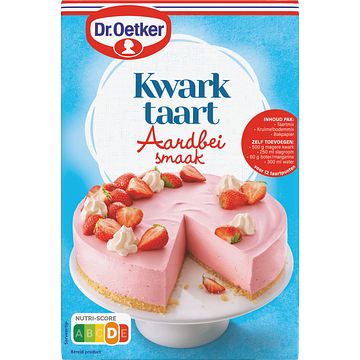 Foto van Dr. oetker kwarktaart aardbei smaak 440g bij jumbo