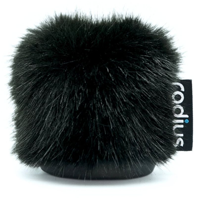 Foto van Radius 5cm nimbus windshield (24/25), black fur windscherm