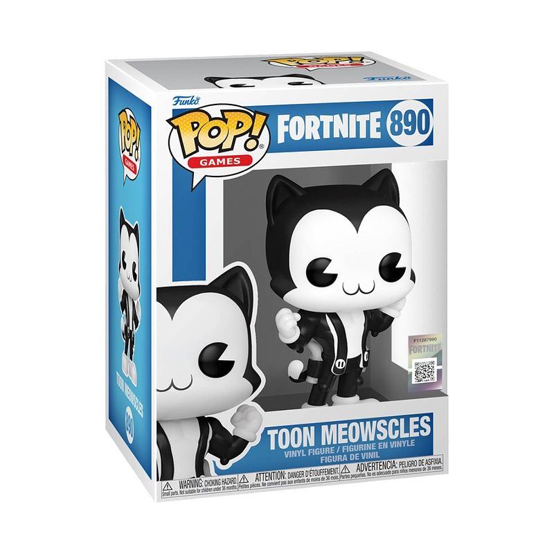 Foto van Pop games: fortnite - toon meowscles - funko pop #890