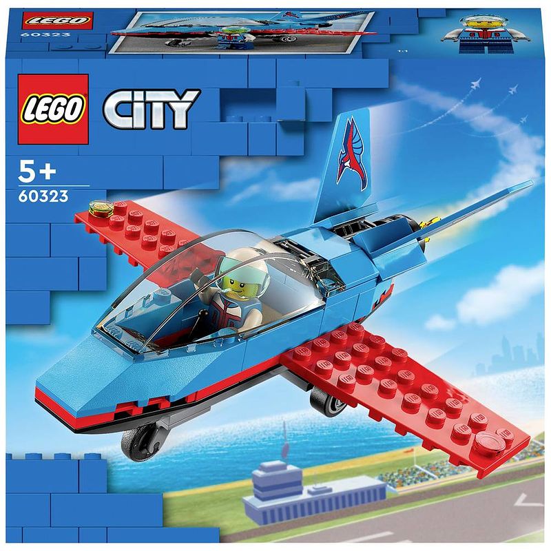 Foto van Lego city great vehicles stuntvliegtuig 60323