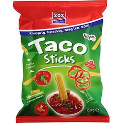 Foto van Xox taco sticks paprika 150g bij jumbo