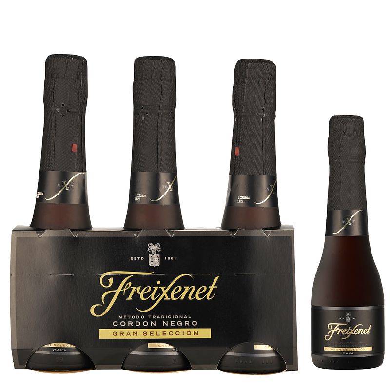 Foto van Freixenet cordon negro brut 20cl wijn