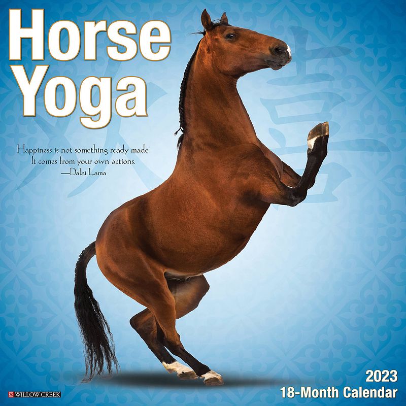 Foto van Horse yoga kalender 2023