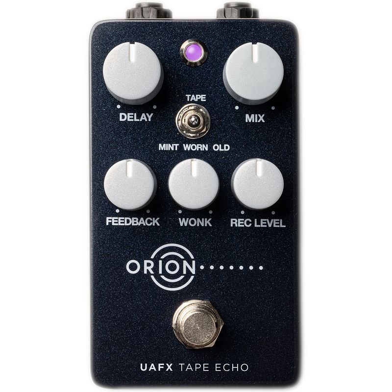 Foto van Universal audio uafx orion tape echo gitaar effectpedaal