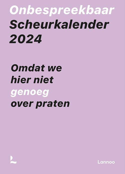 Foto van Onbespreekbaar scheurkalender 2024 - jef willem, nicolas overmeire, onbespreekbaar - paperback (9789401490832)