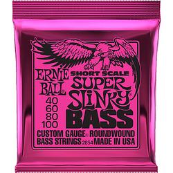 Foto van Ernie ball 2854 short scale nickel wound super slinky bass