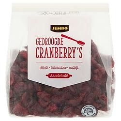 Foto van Jumbo gedroogde cranberry'ss 200g