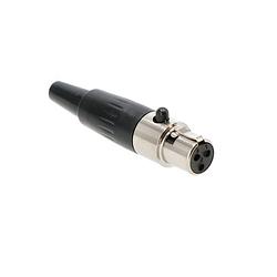 Foto van Devine mxlr-3p2 mini xlr female connector kabeldeel