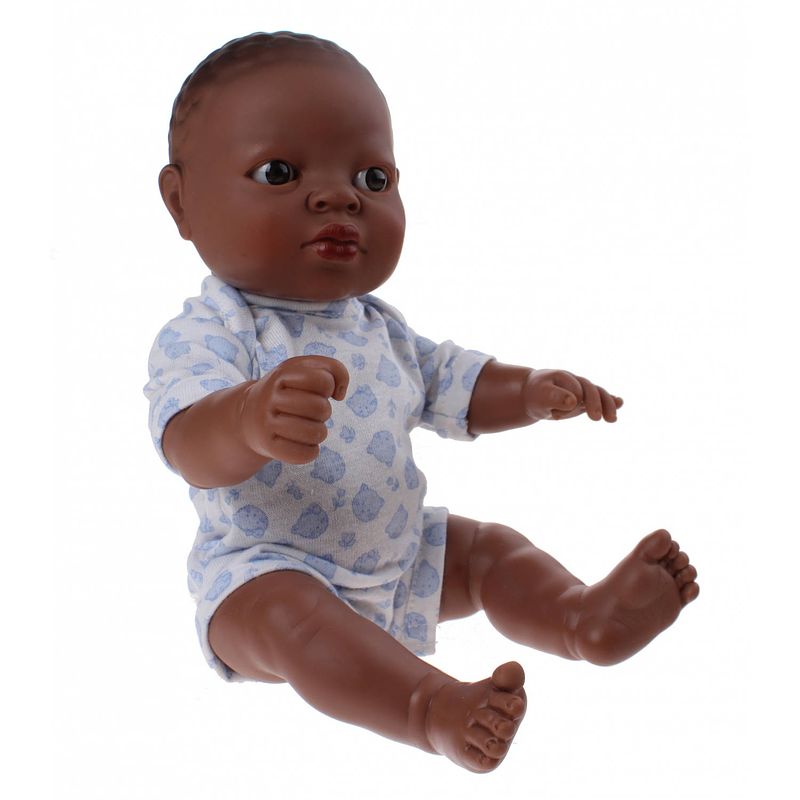 Foto van Berjuan babypop newborn afrikaans 30 cm jongen