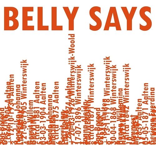 Foto van Belly says - cd (8714835080879)