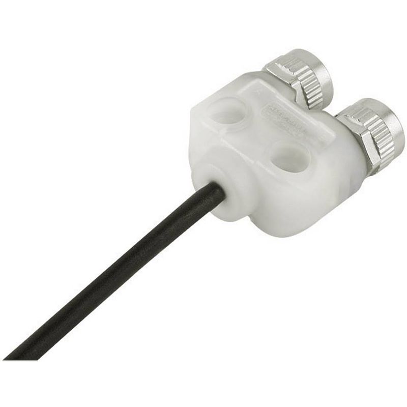 Foto van Binder 79-5236-33-04 sensor/actuator verdeler en adapter m12, m12 aantal polen: 3 adapter, y-vorm 1.00 m 20 stuk(s)