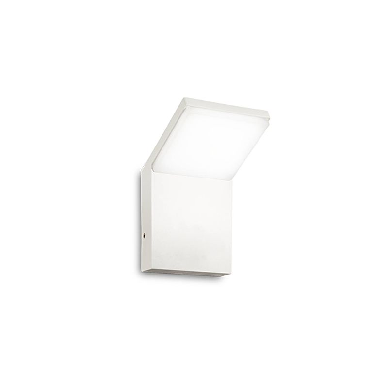 Foto van Ideal lux - style - wandlamp - aluminium - led - wit