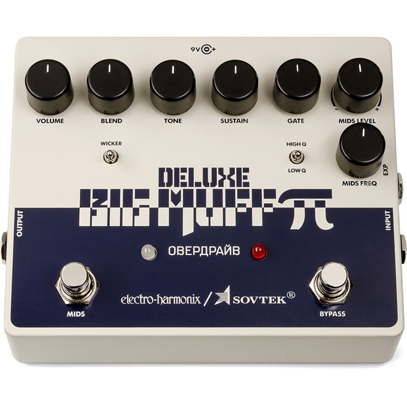 Foto van Electro harmonix sovtek deluxe big muff pi distortion sustainer