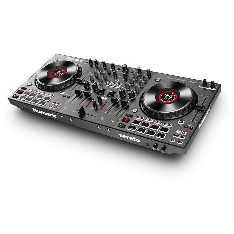 Foto van Numark ns4fx 4-kanaals dj-controller