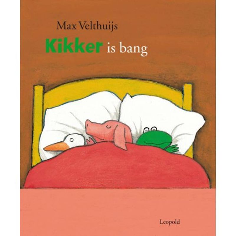 Foto van Kikker is bang